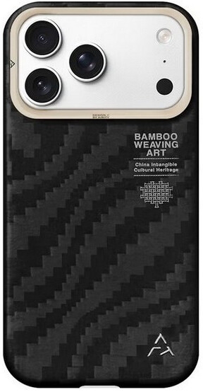 чехол arinity bamboo arinity shadow 17 pro-pro max черный 1