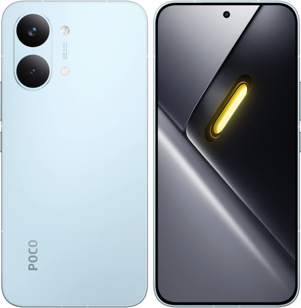 poco x8 pro max голубой 1