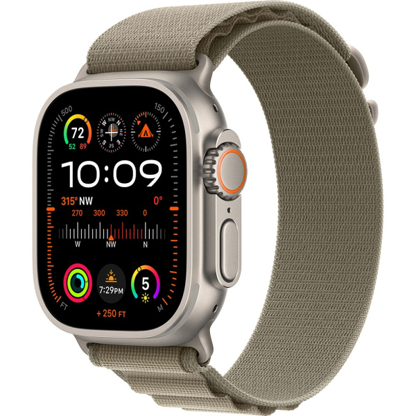 Смарт-часы Apple Watch Ultra 2 Alpine Loop оливковый 1